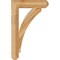 Ekena Millwork Thorton Craftsman Rough Sawn Bracket, Western Red Cedar, 4"W x 20"D x 32"H BKT04X20X32THR04RWR - alternate 4